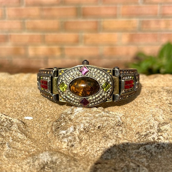 Heidi Daus Art Deco Watch Bracelet - Picture 3 of 10